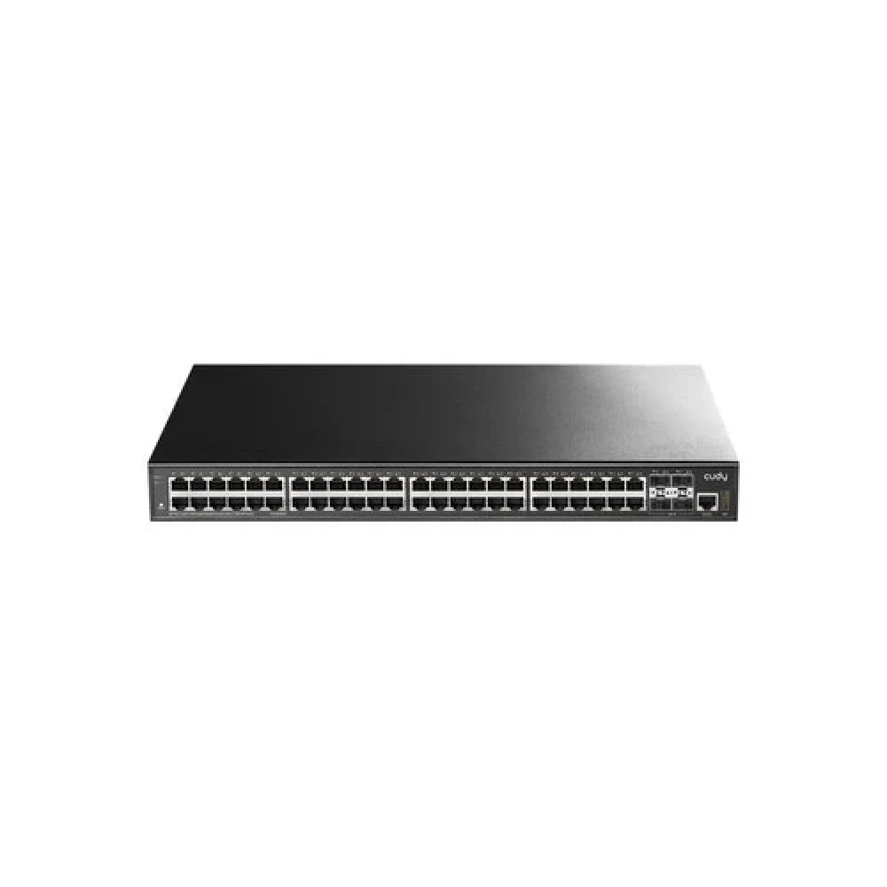 Коммутатор/ 48-Port Layer 3 Managed Gigabit Switch,48 Gigabit Ethernet ports + 4 10 Gigabit uplink SFP optical ports + 1 USB serial port + 1 console port, backplane bandwidth 176Gbps, three-layer ne