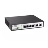 D-Link DES-1100-06MP/A1A Настраиваемый коммутатор 2 уровня с 4 портами 10/100Base-TX и 2 портами 10/100/1000Base-T (4 порта с поддержкой PoE 802.3af/802.3at (30 Вт), PoE-бюджет 80 Вт) Характеристики