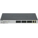 Коммутатор D-Link DGS-1026P DGS-1026P/A1A 24x1Гбит/с 2SFP 240W неуправляемый