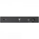 Коммутатор, D-Link, DGS-1100-24PV2/A3A, Настраиваемый L2, 24 порта 10/100/1000Base-T (12 портов РоЕ 802.3af/at, PoE-бюджет 100 Вт), Стоечный