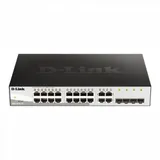 Коммутатор D-Link DGS-1210-16/G2A Настраиваемый L2 коммутатор с 16 портами 10/100/1000Base-T и 4 комбо-портами 100/1000Base-T/SFP