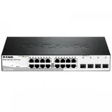 D-Link DGS-1210-20/F2A Настраиваемый L2 коммутатор с 16 портами 10/100/1000Base-T и 4 комбо-портами