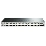 D-Link DGS-1510-52X/A2A PROJ Управляемый стекируемый коммутатор SmartPro с 48 портами 10/100/1000Base-T и 4 портами 10GBase-X SFP+