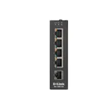 D-Link DIS-100E-5W/A1A Промышленный неуправляемый коммутатор с 5 портами 10/100Base-TX, функцией энергосбережения и поддержкой QoS