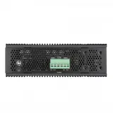 Коммутатор DIS-200G-12PS Managed L2 Industrial Switch 10x1000Base-T (8x1000Base-T PoE), 2x1000Base-X SFP, PoE Budget 123W, Surge 6KV, CLI, RJ45 Console, Alarm relay, Dying Gasp, DIN-Rail, metal case