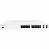 FortiSwitch-124F-FPOE L2+ managed POE switch with 24GE + 4SFP+, 24port POE with max 370W limit and smart fan temperature control