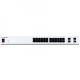 FortiSwitch-124F-FPOE L2+ managed POE switch with 24GE + 4SFP+, 24port POE with max 370W limit and smart fan temperature control