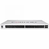 FortiSwitch-448E Layer 2/3 FortiGate switch controller compatible switch with 48 x GE RJ45 ports, 4 x 10 GE SFP+