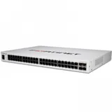 FortiSwitch-448E Layer 2/3 FortiGate switch controller compatible switch with 48 x GE RJ45 ports, 4 x 10 GE SFP+
