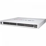 FortiSwitch-448E-FPOE Layer 2/3 FortiGate switch controller compatible PoE+ switch with 48 x GE RJ45 ports, 4 x 10 GE SFP+, with automatic Max 772W POE output limit