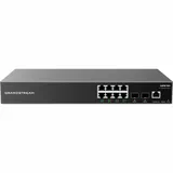 Коммутатор, Grandstream, GWN7801, Управляемый L2+, 8x GbE RJ45, 2x SFP, стоечный