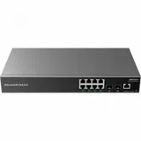 Grandstream GWN7801P, Enterprise Layer 2+ Managed Network Switch, 8-ports Gigabit Ethernet, PoE/PoE+ (120W), 2-SFP, Desktop, wall-mount