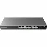 Grandstream GWN7803P, Enterprise Layer 2+ Managed Network Switch, 24-ports Gigabit Ethernet, PoE/PoE+ (360W), 4-SFP,Desktop, wall-mount, or rack-mount