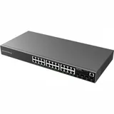 Grandstream GWN7803P, Enterprise Layer 2+ Managed Network Switch, 24-ports Gigabit Ethernet, PoE/PoE+ (360W), 4-SFP,Desktop, wall-mount, or rack-mount