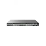 Коммутатор, Grandstream, GWN7806P, Управляемый L2+, 48 портов RJ-45 10/100/1000 Мбит/с, 6 портов SFP+, PoE 802.3 af/at, до 30 Вт на порт, бюджет 400 Вт, стекируемый, Настольный/в стойку