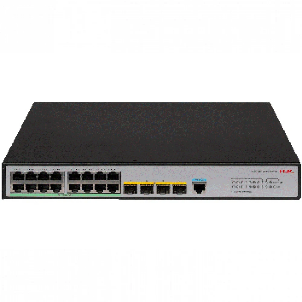 Коммутатор, H3C, LS-5120V3-20P-LI-GL, Управляемый L3, 16 портов 10/100/1000M, 4 порта 1000M SFP, AC 100~240 В, -5°C ~ +50°C, стоечный