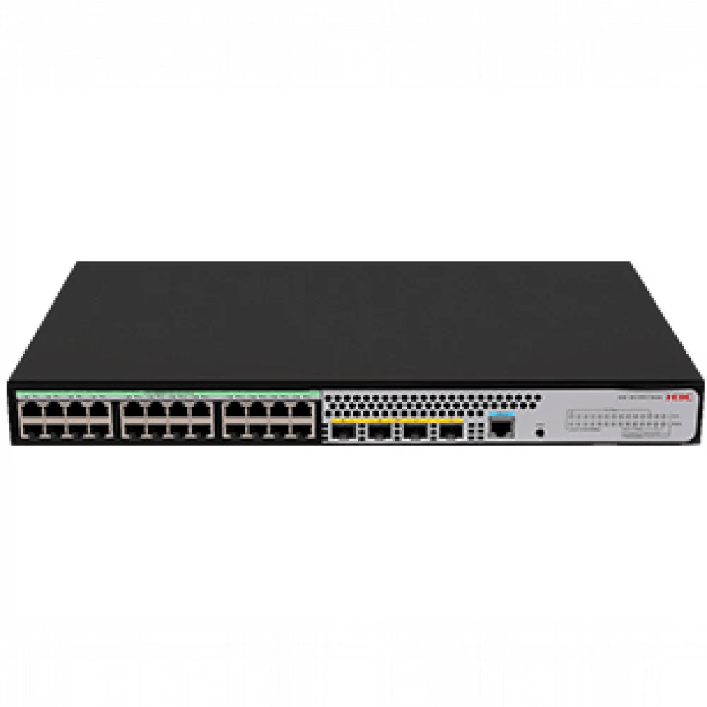 Коммутатор H3C S5120V3-28P-LI L3 Ethernet Switch with 24*10/100/1000BASE-T Ports and 4*1000BASE-X SFP Ports,(AC)