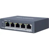 Неуправляемый, 3 RJ45 1000M PoE с грозозащитой 6кВ 1 RJ45 1000M Ethernet ,1 1000M порт поддерживает HiPoE 60Вт