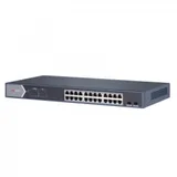PoE Сетевой коммутатор | Интерфейс: PoE 24×RJ45 1Гбит/с / Uplink 2×SFP 1Гбит/с | Протокол: IEEE 802.3 / 802.3u / 802.3x / 802.3z / 802.3ab | PoE Стандарт: IEEE 802.3af / IEEE 802.3at | Передача данн