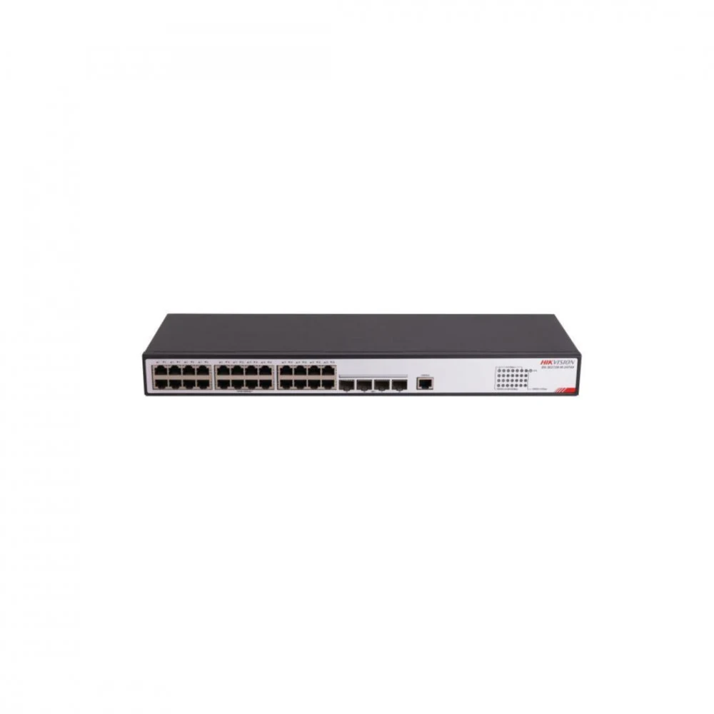 Коммутатор | Уровень: L2+ Управляемый | Интерфейс: LAN 24×RJ45 1Гбит/с / Uplink 4×SFP 10Гбит/с / 1×RJ45 Console | Протоколы: VLAN, IPv6, SNMP V1/V2c/V3, TFTP, QoS, IGMP Snooping v1/v2/v3, DHCP, IP R
