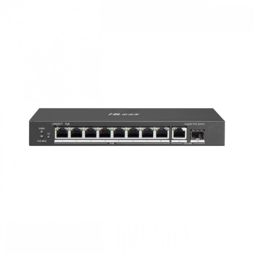 HiLook NS-0510P-58 Коммутатор 8-портовый неуправляемый PoE