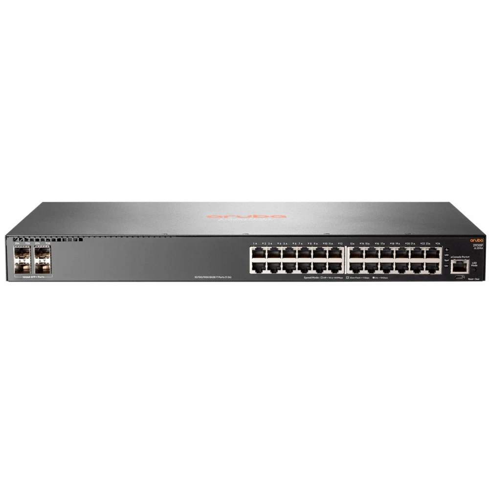 Коммутатор HPE JL253A HPE Aruba 2930F Managed L3 Lite 24G 4SFP+ Switch