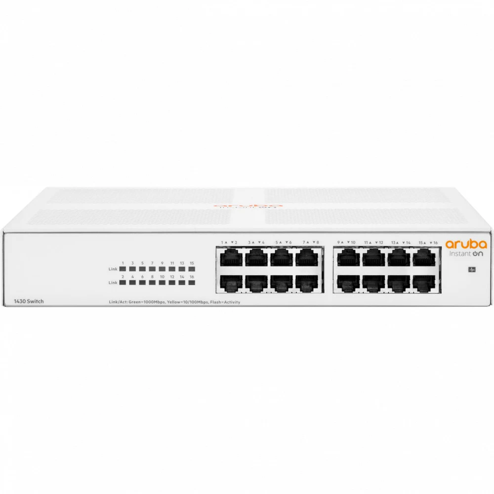 R8R47A Aruba Instant on 1430 16G unmanaged fanless Switch