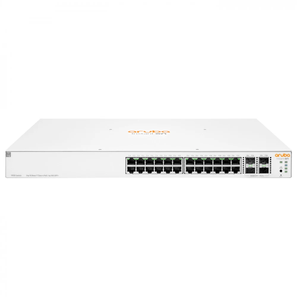 Коммутатор HPE/Aruba Instant On 1830 24G 12p Class4 PoE 2SFP 195W Switch JL813A#ABB