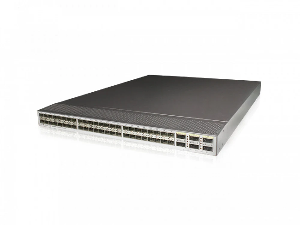 Коммутатор CE6881E-48S6CQ-F switch (24*25G SFP28,24*10G SFP+, 6*100G QSFP28, 2*AC power modules, 4*fan modules, port-side exhaust) NEW,