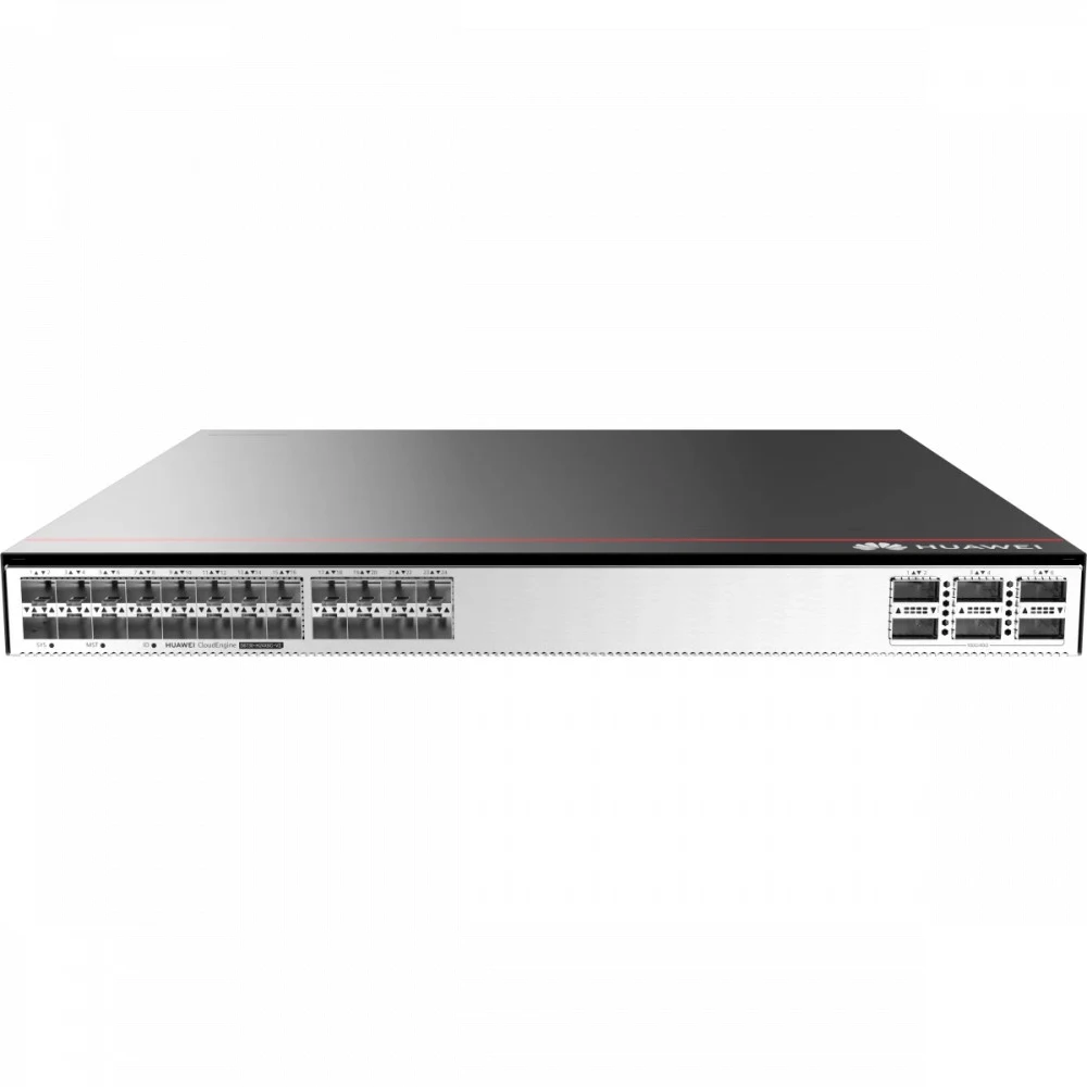 S6730-H24X6C (24x10GE SFP+ ports, 6x40GE QSFP28 ports, optional license for upgrade to 6x100GE QSFP28, without power module)