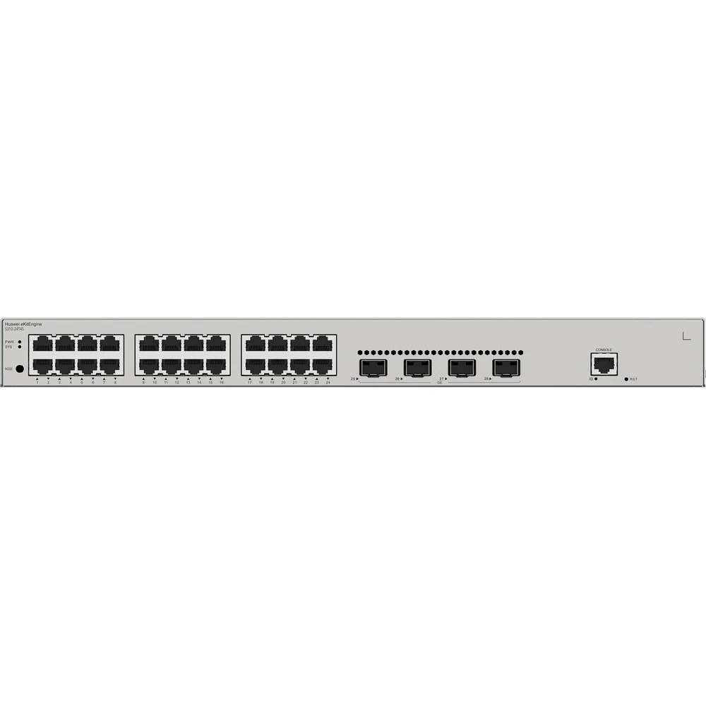 Коммутатор | Уровень: L2+ Управляемый | Интерфейс: LAN 24×RJ45 1Гбит/с / Uplink 4×SFP 1Гбит/с / 1×RJ45 Console | Скорость коммутации: 56 Гбит/с | Скорость передачи пакетов: 42Мбит/с | Охлаждение: Ак