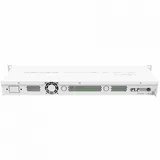 MikroTik Cloud Router Switch 326-24G-2S+RM with 800 MHz CPU, 512MB RAM, 24xGigabit LAN, 2xSFP+ cages, RouterOS L5 or SwitchOS (dual boot), 1U rackmount case, PSU