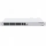 CRS326-24S+2Q+RM Cloud Router Switch 326-24S+2Q+RM with 2 x 40G QSFP+ cages, 24 10G SFP+ cages, 1x LAN port for management, RouterOS L5 or SwitchOS (dual boot), 1U rackmount enclosure, Dual redundan