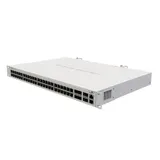 CRS354-48G-4S+2Q+RM Cloud Router Switch 354-48G-4S+2Q+RM with 48 x Gigabit RJ45 LAN, 4 x 10G SFP+ cages, 2 x 40G QSFP+ cages, RouterOS L5, 1U rackmount enclosure, Dual redundant PSU