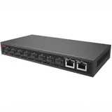 Коммутатор GbE 8-портовый ONV H3008FO 8*1000M SFP+2*10/100/1000M RJ45, Switch capacity：20Gbps, Buffer Memory：2M, Forwarding Rate：14.89Mpps, MAC Address Table：4K, Built-in power supply, compitable wi