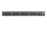 Коммутатор/ Managed L3 Switch 48x1000Base-T PoE, 6x10GBase-X SFP+, PoE Budget 370W, RJ45 Console, 19" w/brackets