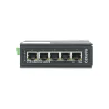Коммутатор/ OSNOVO SW-70500-I Промышленный коммутатор Gb Ethernet на 5 портов, 5*10/100/1000Base-T, Встроенная грозозащита 6кВ, БП в комплект НЕ входит, монтаж на DIN-рейку (крепление в комплекте)