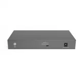 Ruijie Reyee 8-Port 100Mbps + 2 Uplink Port 1000Mbps, 8 of the ports support PoE/PoE+ power supply. Max PoE power budget is 110W, unmanaged switch, desktop