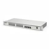 Ruijie Reyee 24-Port 10G L2 Managed Switch, 24 Gigabit RJ45 Ports, 4 *10G SFP+ Slots,19-inch Rack-mountable Steel Case