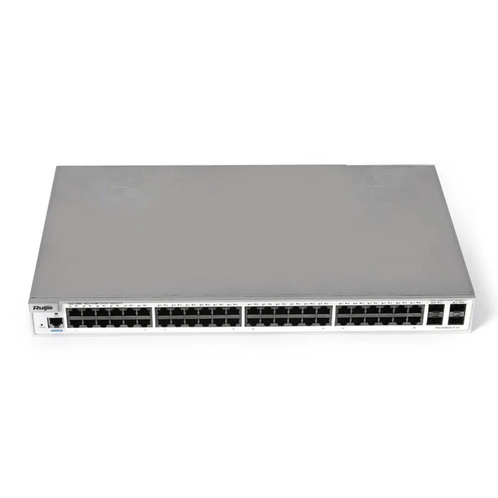 Коммутатор | Уровень: L2+ Управляемый | Интерфейс: LAN 48×RJ45 1Гбит/с / Uplink 4×SFP 1Гбит/с / 1×Сonsole port | Протоколы: SNMPv1/v2c/v3, STP/RSTP, MSTP, CLI (Telnet/Console), RMON (1, 2, 3, 9), SS