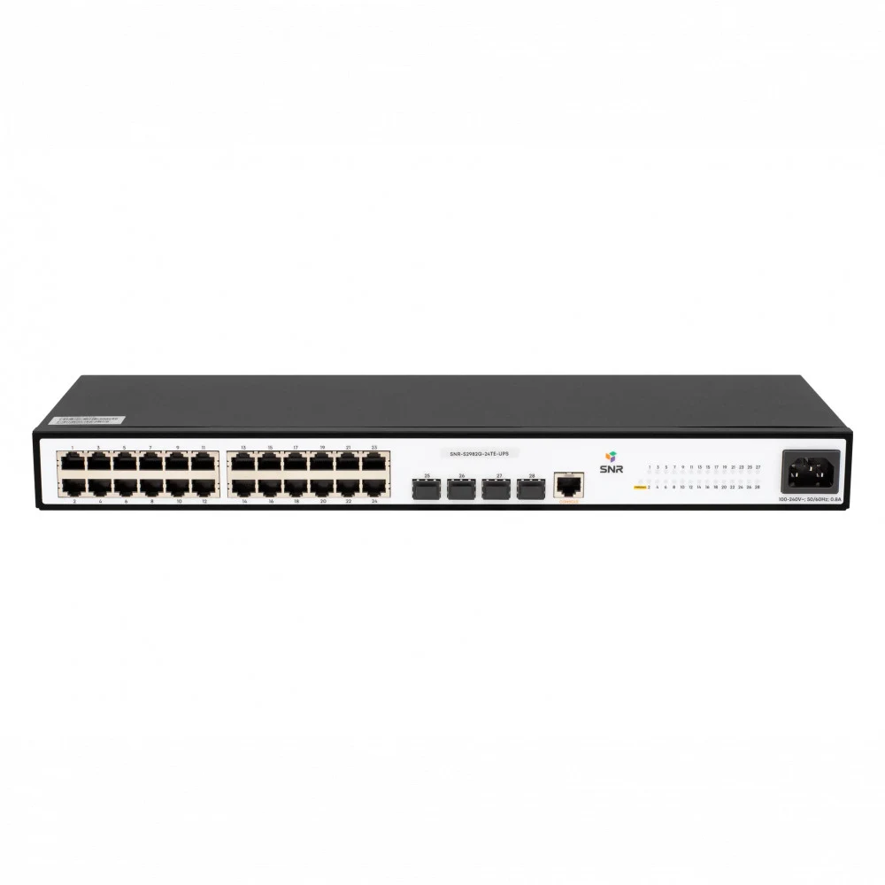 Управляемый коммутатор уровня 2 SNR-S2982G-24TE-UPS