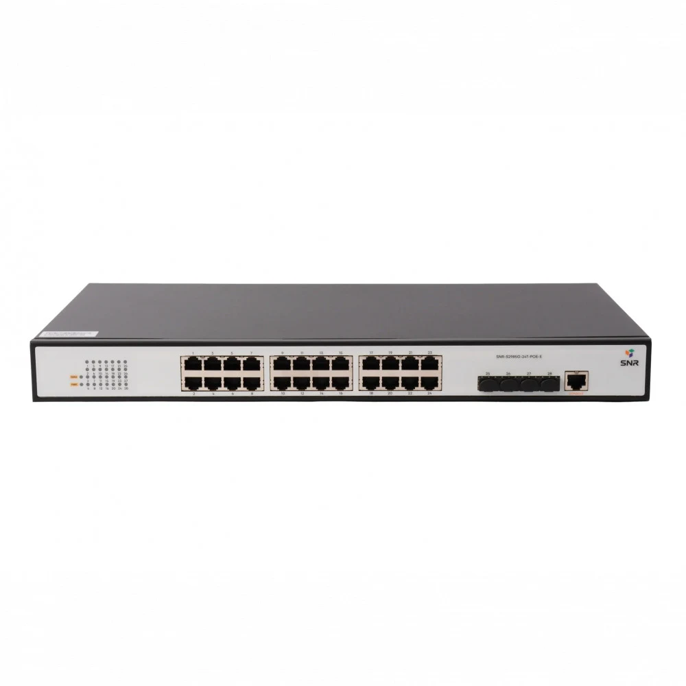 Коммутатор/ Управляемый POE коммутатор уровня 2 SNR-S2985G-24T-POE-E
