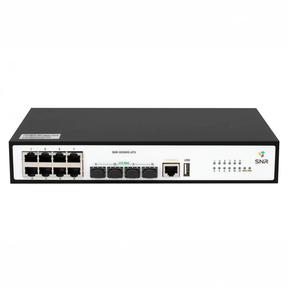 Коммутатор/ Управляемый коммутатор уровня 2 SNR-S2989G-8TX