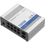 Неуправляемый промышленный коммутатор арт. TSW200 /8 10/100/1000 2 SPF ports PoE+Switch коммутатор