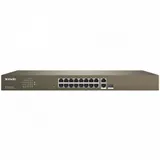 Switch 16+2+1 port 10/100/1000 Mbit, IP-COM (Tenda) F1218P-16-250W, PoE 230W, rack