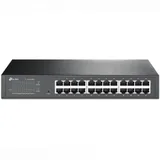 TP-Link TL-SG1024DE Easy Smart гигабитный 24-портовый коммутатор 24 порта 10/100/1000 Мбит/с позволяют мгновенно обмениваться файлами большого размера Инновационная энергосберегающая технология позв