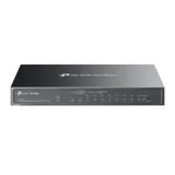 Коммутатор PoE+ GbE Easy Managed 10-портовый TP-Link Omada ES210GMP &lt 8-port GbE 802.3af/at PoE+, 1 порт GbE RJ45, 1 гигабитный SFP/RJ45 комбо-порт, QoS 802.1p/DSCP, IGMP Snooping, бюджет мощности