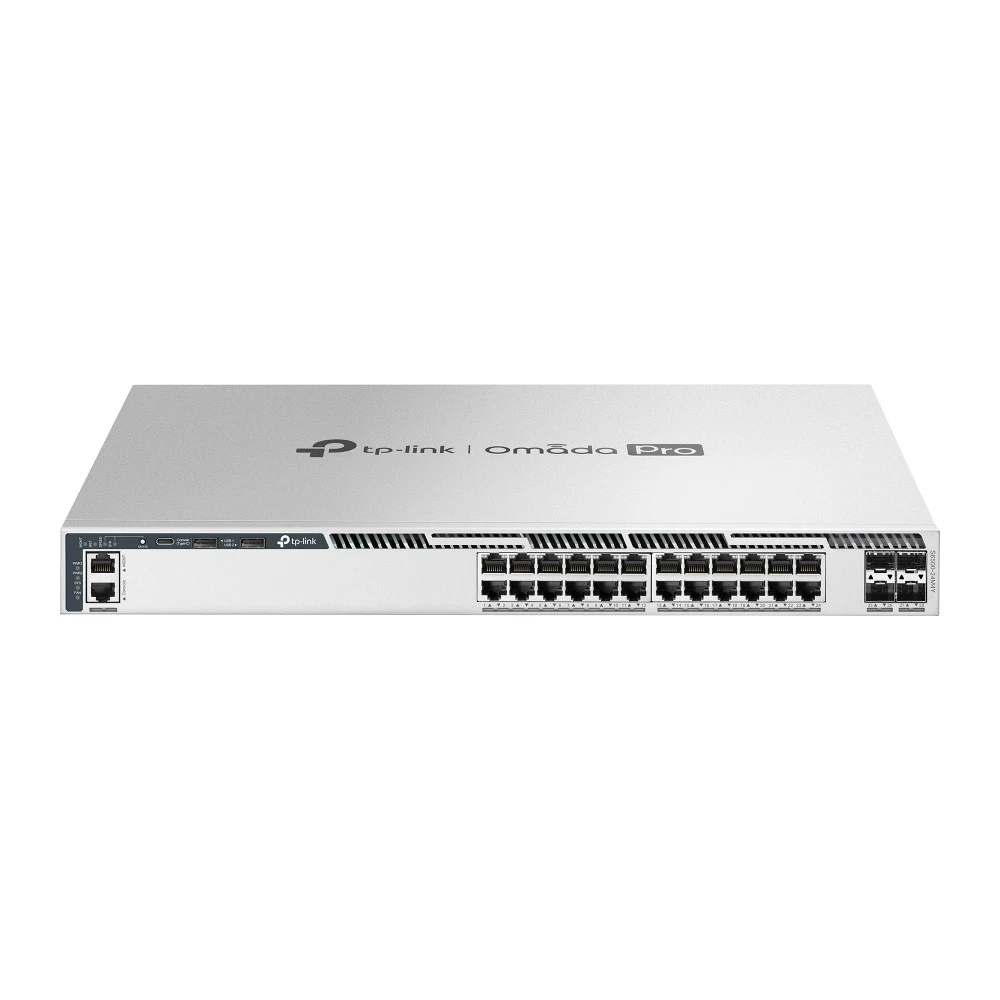 Коммутатор TP-Link/S6500-24M4Y/Omada Pro 24-портовый управляемый стекируемый коммутатор L3 S6500-24M4Y