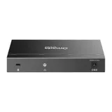 Коммутатор PoE+ Smart GbE 6-портовый TP-Link SG2210MP &lt Omada 4 порта GbE 802.3af/at (max 30W на порт), 1 порт GbE RJ45, 1 Гигабитных SFP-слот, коммутационная матрица 12 Гбит/с, бюджет мощности Po