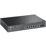 Коммутатор PoE+ Smart GbE 8-портовый Tp-Link SG2210MP JetStream™ 8 портов GbE 802.3af/at (max 30W на порт), 2 гигабитных SFP-слота, коммутационная матрица 20 Гбит/с, бюджет мощности PoE 150W, интегр